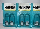 Lot Of 4- 2 Pack Listerine Pocket Mist Cool Mint Oral Spray Fresh Breath Mist
