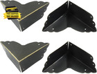 4pcs Black Metal Corner Protector 2 76  x2 76   Box Corner Protectors decorative