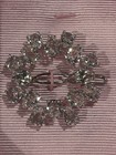 Swarovski Artful Elegant Hair Clip W  Pear Cut Crystals  White Rhodium Plated