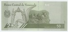 Venezuela 50 Bolivares 29-4-2021 Pick 118 Unc Serie B Uncirculated Banknote