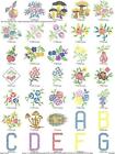 Collection 693 Crosstitch Embroidery Machine Designs Patterns Pes Hus Jef Usb