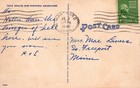 Take A Lot Of Jack To Support This Baby  Funny Linen Vintage Post Card Classic