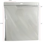 White Plastic Record Dividers 12 1 2 X 13 7 8  tall  For 12  Lp Vinyl 33 Rpm