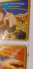 Lot Of 2 Vintage Celestial Seasonings Fridge Magnets wizard With Unicorn   Lion 