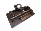Edison Standard Phonograph Bedplate With Horizontal Carriage Arm And Parts