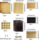 Dxhycc Vintage Stationary Paper And Envelopes Set  Aged Paper Writing Paper Stat