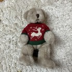 Vintage Birchwood Russ Christmas Plush Bears 