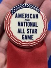 Vintage 1940   s Mlb All Star Game Baseball Pinback Button