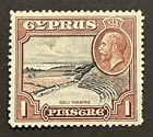 Travelstamps  Cyprus Stamps Sg136 - 1934 Soli Theater Kgv Mint Mogh