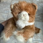 Vtg 1985 Applause Avanti Orange Tabby Kitten Cat Plush Jockline Realistic