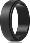 4 Pack Silicone Wedding Engagement Ring Men Women Rubber Band Gym Sports Us