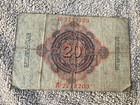 Banknote German Reichsbanknote Reich 20 Marks February 1914
