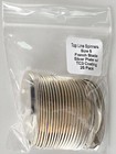 Pkg Of 25 Each Size 5 Premium Silver Plate French Blades 032 Gauge W tc3 Coating