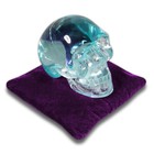 Violet Purple Velvet Crystal Pillow Sphere Or Point Stand  4 Sizes  3 0  To 5 5 