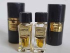 Antique vintage Lanvin Arpege Edp Parfum Perfume Extrait Mini Bottle Lot X 2 