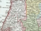 Original 1815 Antique Map Of Spain   Portugal Genuine Old Wilkinson Engraving
