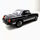 Convertible Top Fits 1971-1980 Mgb W 3 Zipper Plastic Windows Crush Grain Black