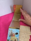 Vintage A Gold Tone Product 1945 Secretary Picture Address Wallet Original Box