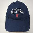 Michelob Ultra Slideback Hat Blue One Size Adjustable Embroidered