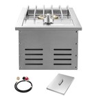 15000btu Single Side Burner 304 Stainless Steel Propane Natural Gas