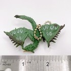 Monster Hunter    Seven Eleven Rathian Green Mini Figure Mascot Keychain Capcom