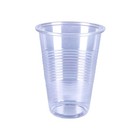 Amazon Basics Disposable Clear Plastic Cups  16oz  50 Count