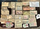 U s  Huge Vintage  early 1920   s   Up Stamp Lot  hundreds Used Great Assortment 