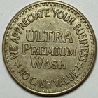 Baraboo   Portage Custom Lube   Wash Car Wash Token Wisconsin Ultra Premium