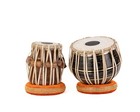 Queenbrass Black Brass Tabla-set-with Bag  Hammer  Gatta   Full Kit     Engraved 