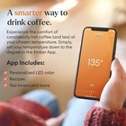 Ember Smart Mug 2 10 Oz App Controlled Heated Coffee Mug  White  distressed Pkg