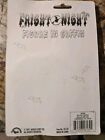 2001 Dracula Vampire Christopher Lee Agglo Keychain Fright Night 