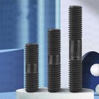 8 8 High Strength Double both Threaded End Bolts Screw Dual Thread Stud Axle Rod