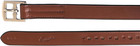 Exion Pre-stretched English Stirrup Leathers   Non-stretch Leather Stirrup