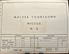 Titan Missile Master Countdown Manual M2  xsm-68  1961 Martin  Cold War Icbm