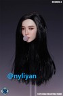 Super Duck Sdh050a 1 6 Female Long Hair Beauty Girl Head Sculpt For 12 figure