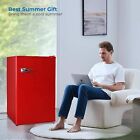 Upright Compact Freezer 2 3 Cu ft With Shelves  Adjustable Temperature Control