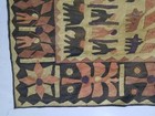Vintage Traditional Indian Cotton Applique Work Wall Hanging 133x128cms
