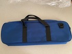 Deluxe Chess Tournament Padded Bag Blue Holds Pieces Clock Vinyl Board New