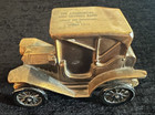Vintage Commercial Bank Advertising Old Car Metal Coin Bank Monroe Wi Browntown