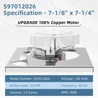    upgraded 100  Copper    696n-r02 B 7-1 4 x7-1 8 - B Unit Replacement