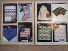 Lot Of 2 Avery Hills Swedish Weaving huck Embroidery Patterns Books 3   4
