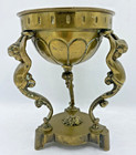 Antique French Napoleon Iii Bowl Cup 19th Century Bronze Signed
