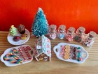 Artisan Made Dollhouse Miniature Gingerbread House Decorating Cookies Christmas