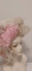 Rare 1 Of A Kind Styled By Jack Mcconnell N Y Unworn Red Feather Plume Hat
