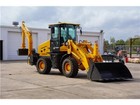 4x4 Compact Tractor   Front Loader   Backhoe   75hp Cummins Diesel   Attachments
