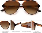 Classic Polarized Aviator Sunglasses For Women Men  Retro Trendy Aviators Sj2201