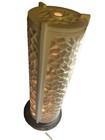 Vintage 50s Japanese Blanc De Chine Reticulated White Pierced Porcelain Lantern