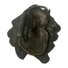 Vintage Bergamot Brass Works Horse Heads Belt Buckle 1970s Western Cowboy Usa