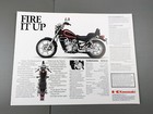 1990 s Vulcan 750cc Kawasaki Sales Brochure  oem original   
