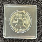1956 Franklin Silver Half Dollar Proof Cameo Obverse  Super Nice Coin 